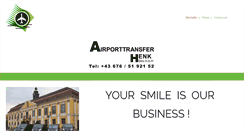 Desktop Screenshot of airporttransfer-henk.at